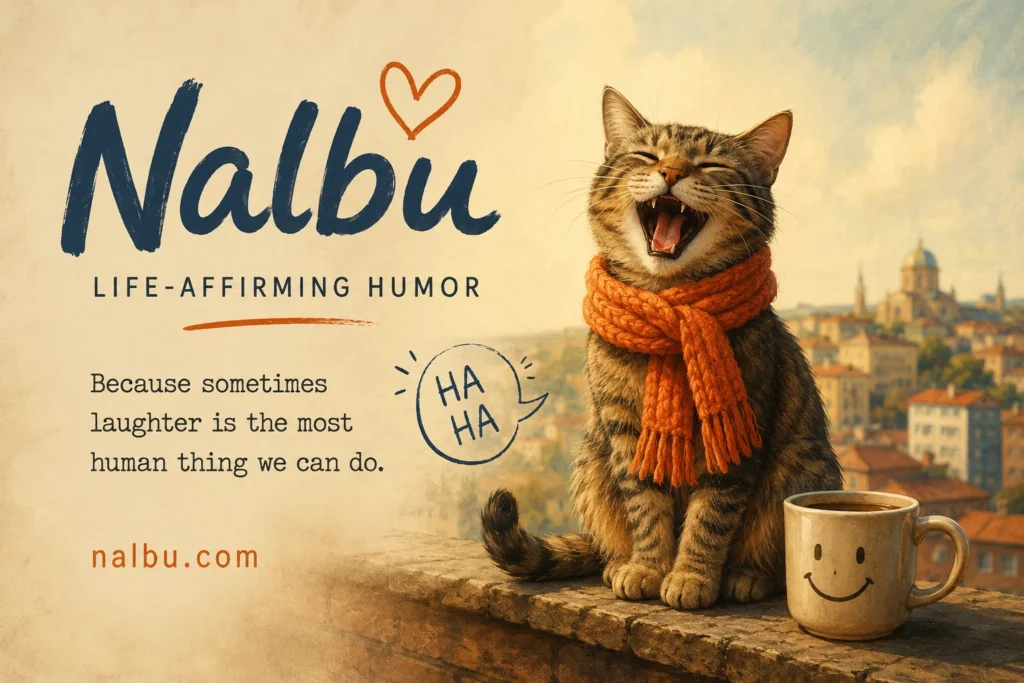 Nalbu life-affirming humor and emotional resilience project